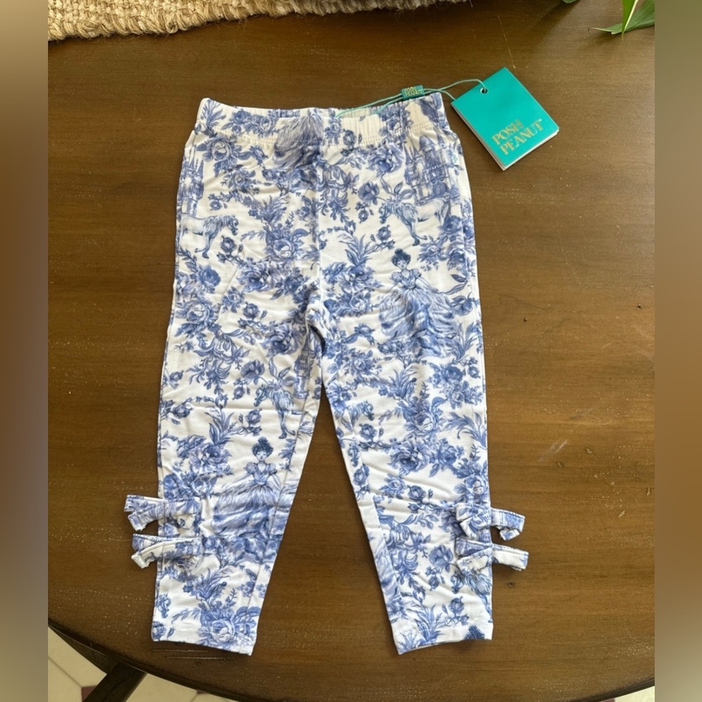Posh Peanut Briar Leggings with bow